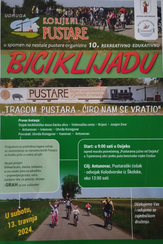 Biciklijada Tragom pustara 2024