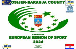 Osječko-baranjska županija će 2024. godine biti Europska regija sporta!
